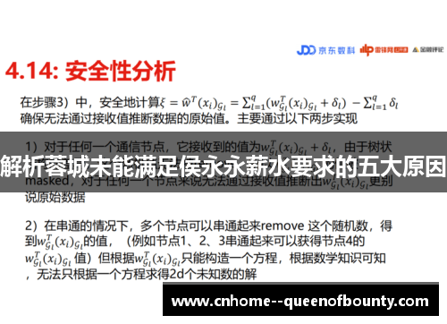 解析蓉城未能满足侯永永薪水要求的五大原因