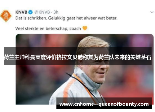 荷兰主帅科曼高度评价格拉文贝赫称其为荷兰队未来的关键基石 荷兰主帅科曼高度评价格拉文贝赫称其为荷兰队未来的关键基石
